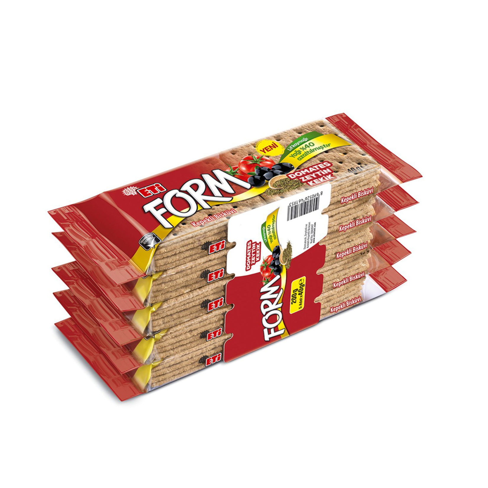 Eti Form Kepekli Domatesli 5'li 200 G