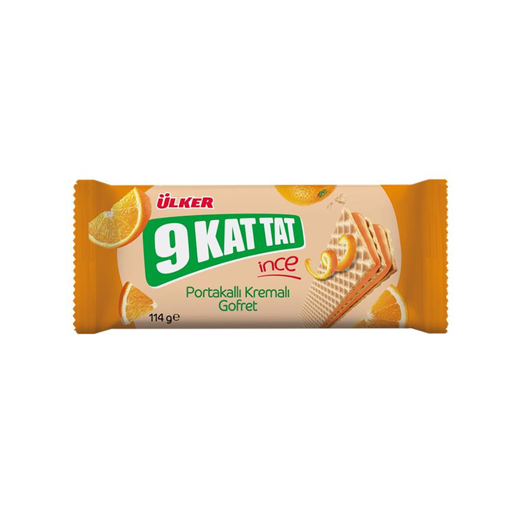 Ülker 9 Kat Tat İnce İnce Portakal Kremalı 114 G