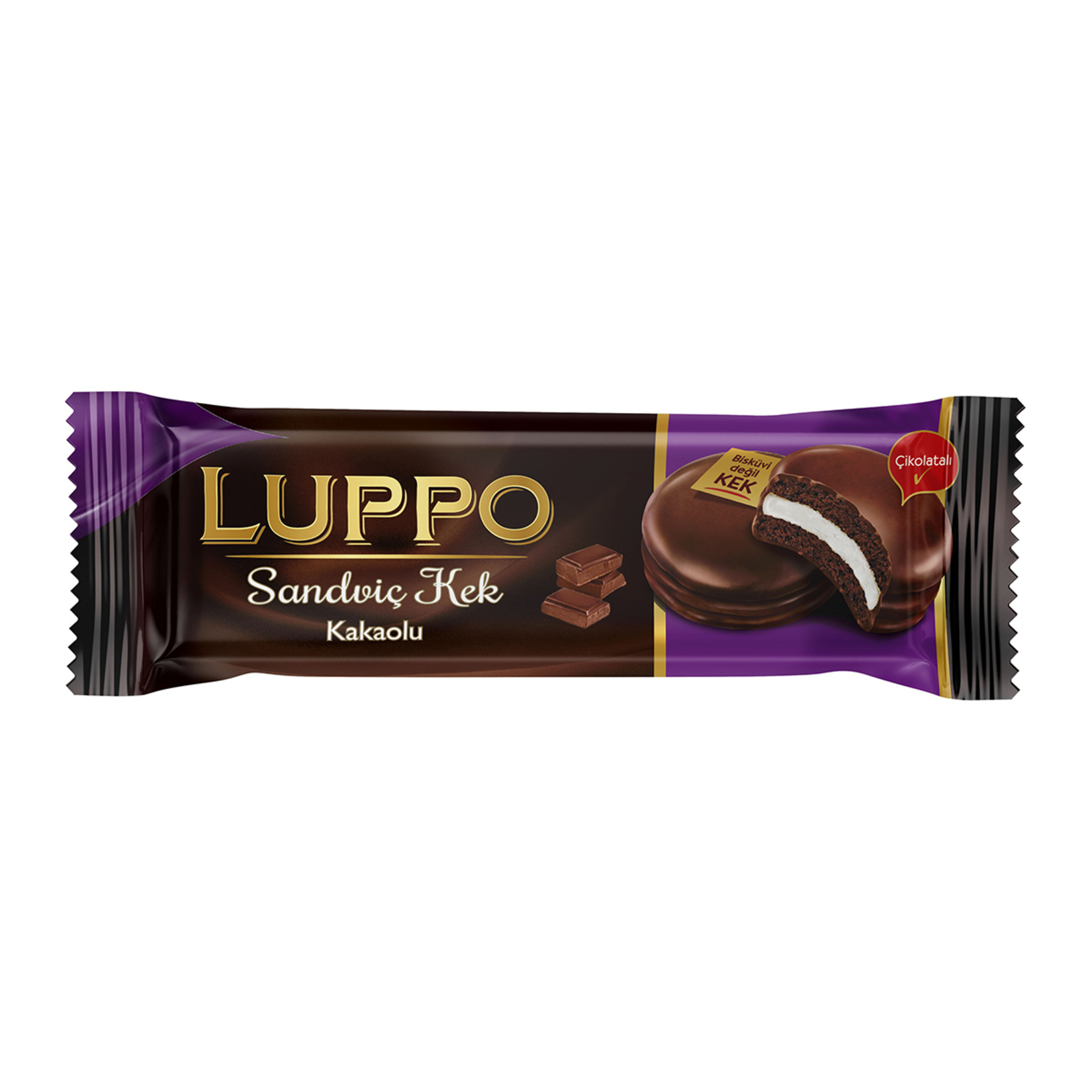 Luppo Sandvıiç Kek Mini Kakao 55 G