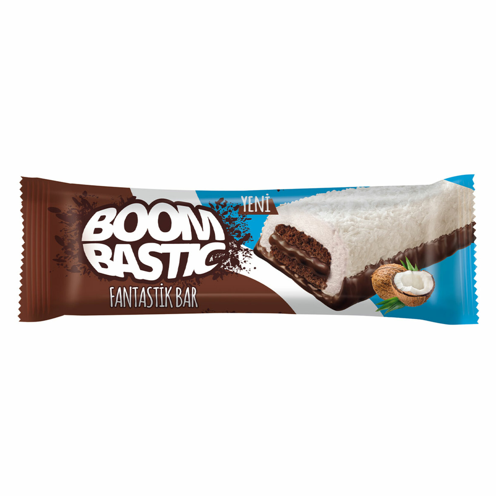 Boombastic Hindistan Cevizli Çikolatalı Kek Bar 40 G