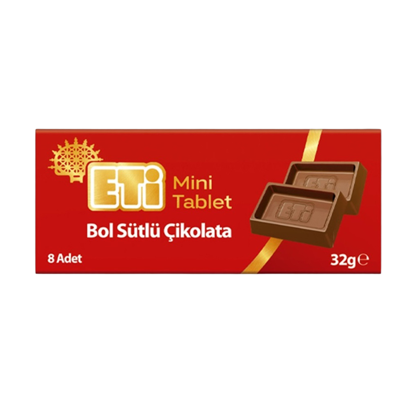 Eti Mini Tablet Bol Sütlü Çikolata 32 G