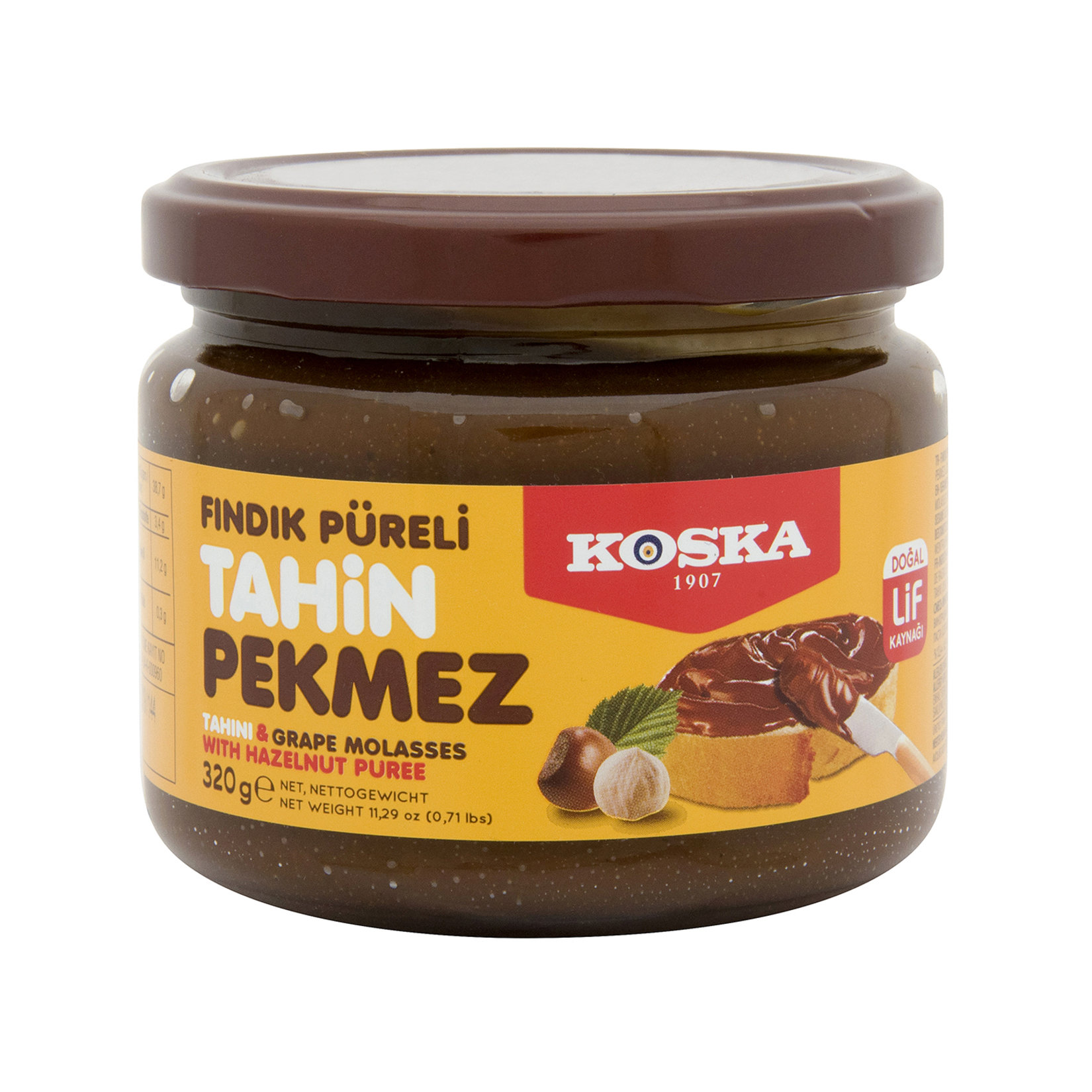 Koska Fındık Püreli Tahin Pekmez Karışımı 320 G