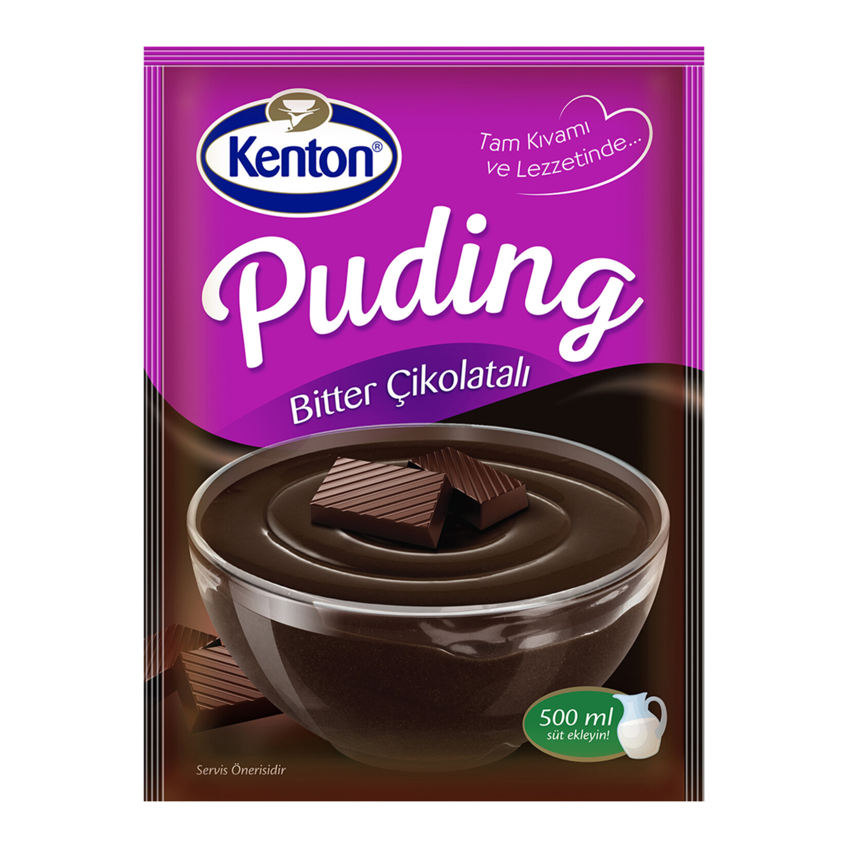 Kenton Puding Bitter Çikolatalı Çikolata Aşkı 100 G
