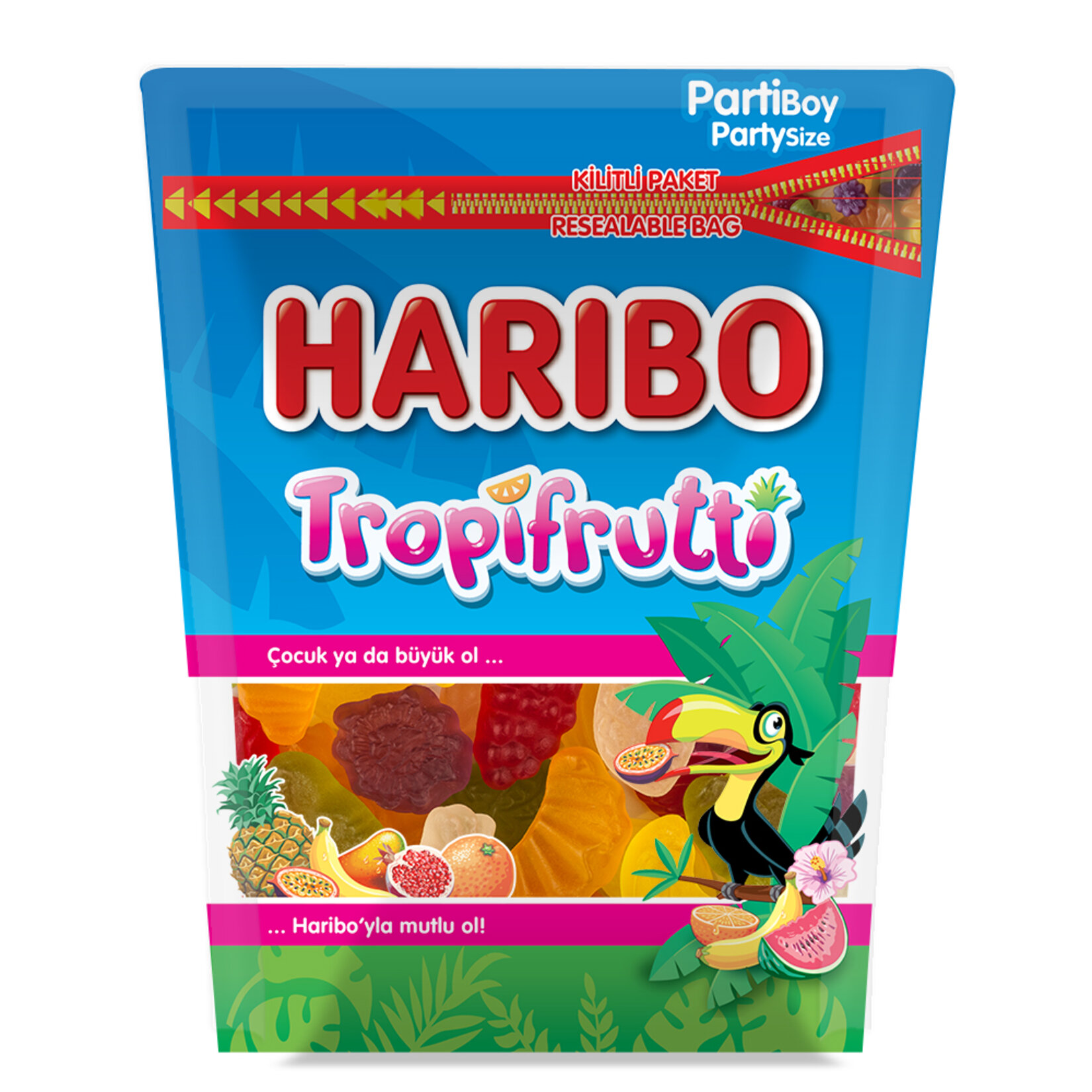 Haribo Tropifrutti Kilit Paket 200 G