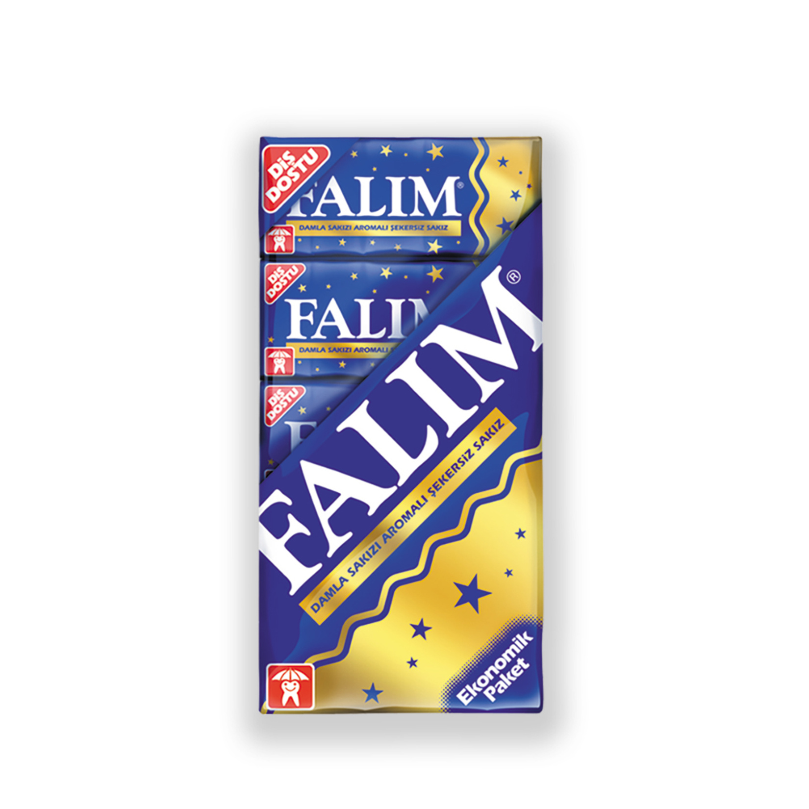 Falım Damla Sakızı Aromalı Şekersiz Sakız 7 gr 5li