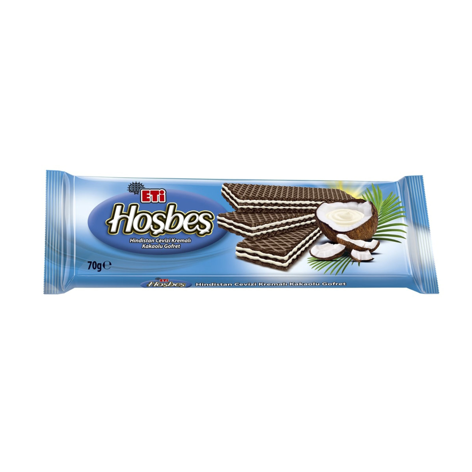 Eti Hoşbeş Hindistan Cevizi Kremalı Gofret 70 g