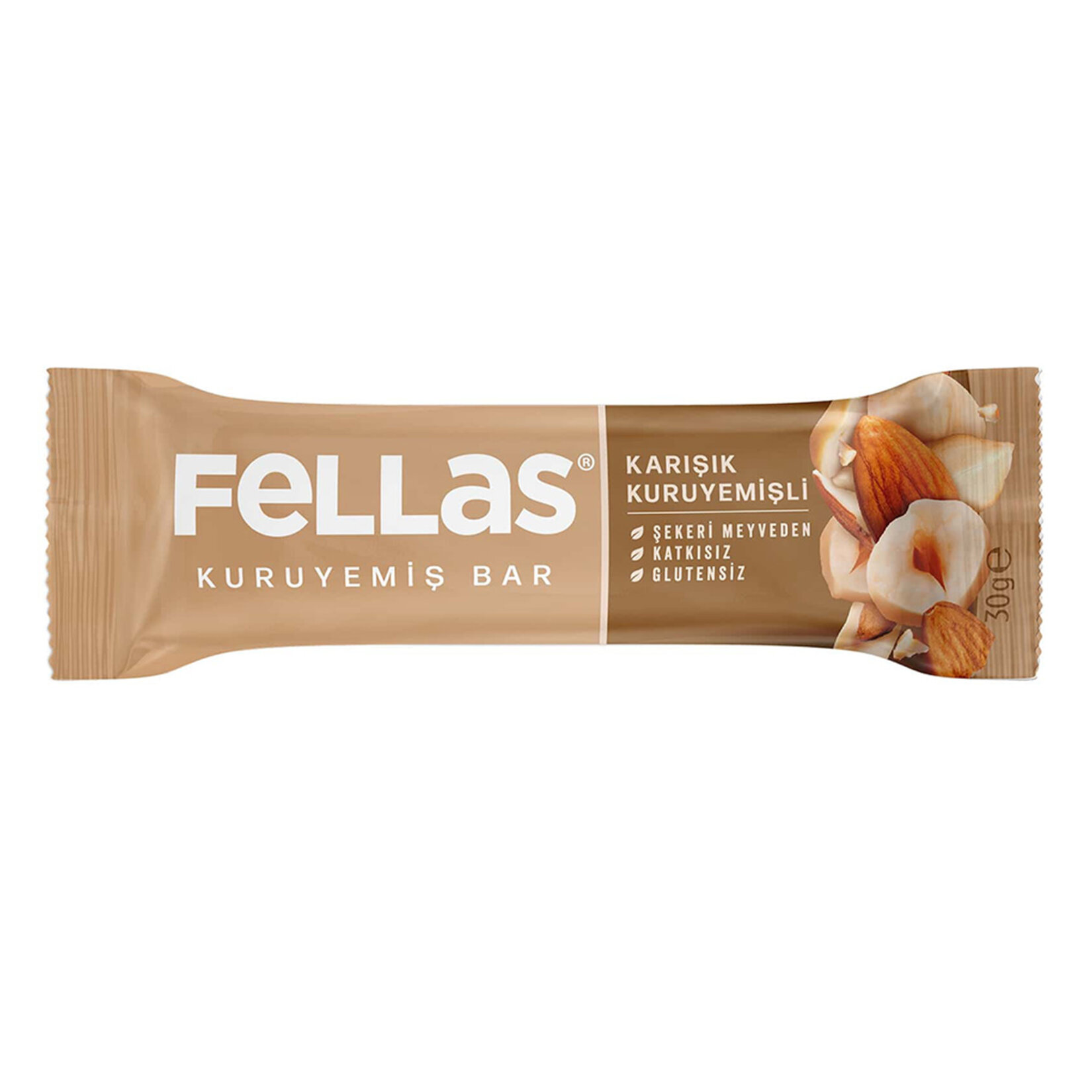 Fellas Karışık Kuruyemişli Bar 30 G
