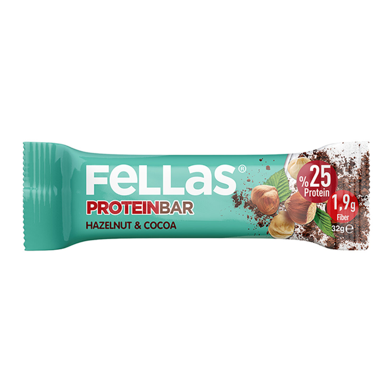 Fellas Optimum Fındıklı & Kakaolu Protein Bar 32 G