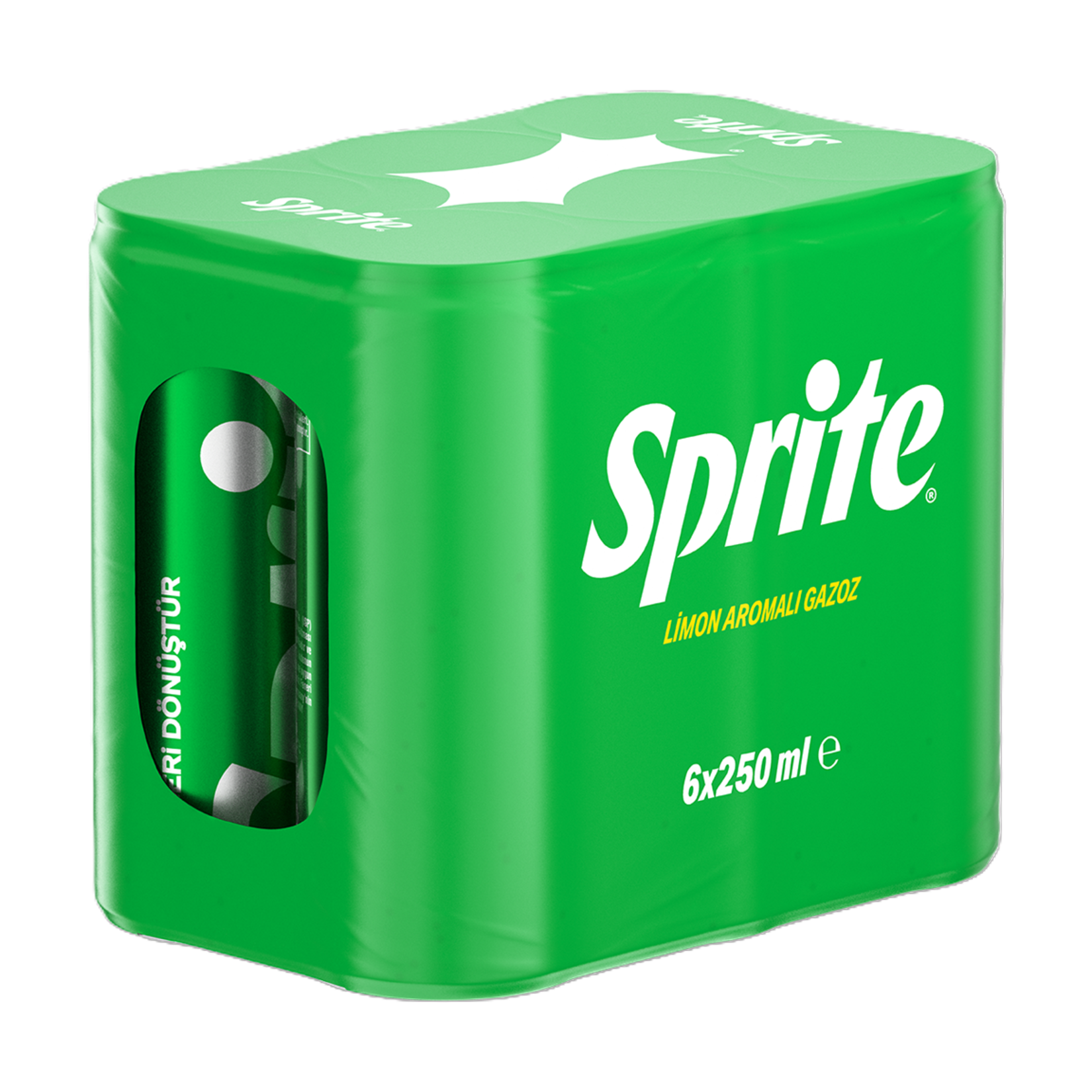 Sprite Limon Aromalı Gazoz Kutu 6 x 250 Ml
