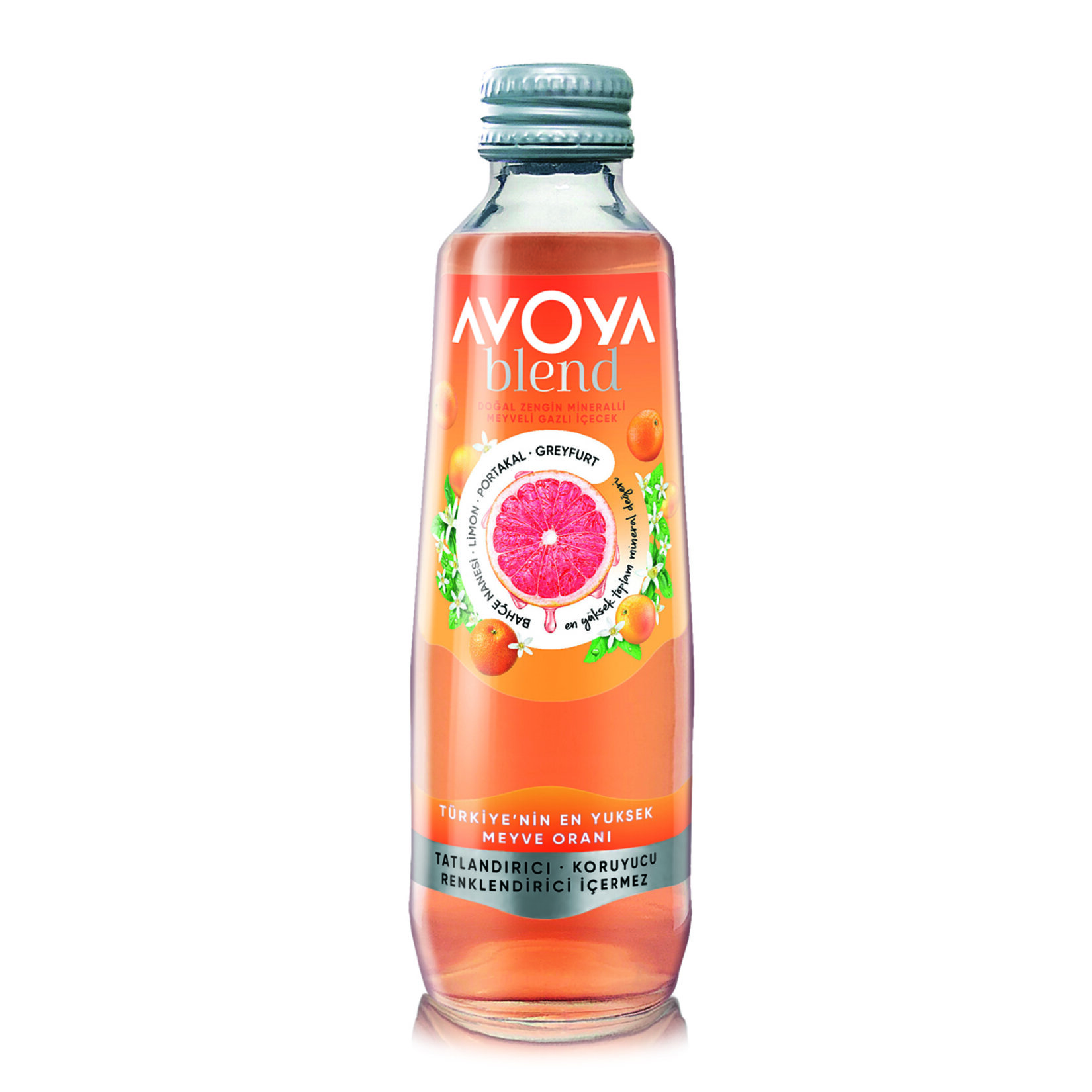 Avoya Blend Greyfurt & Portakal Meyveli Maden Suyu 250 Ml