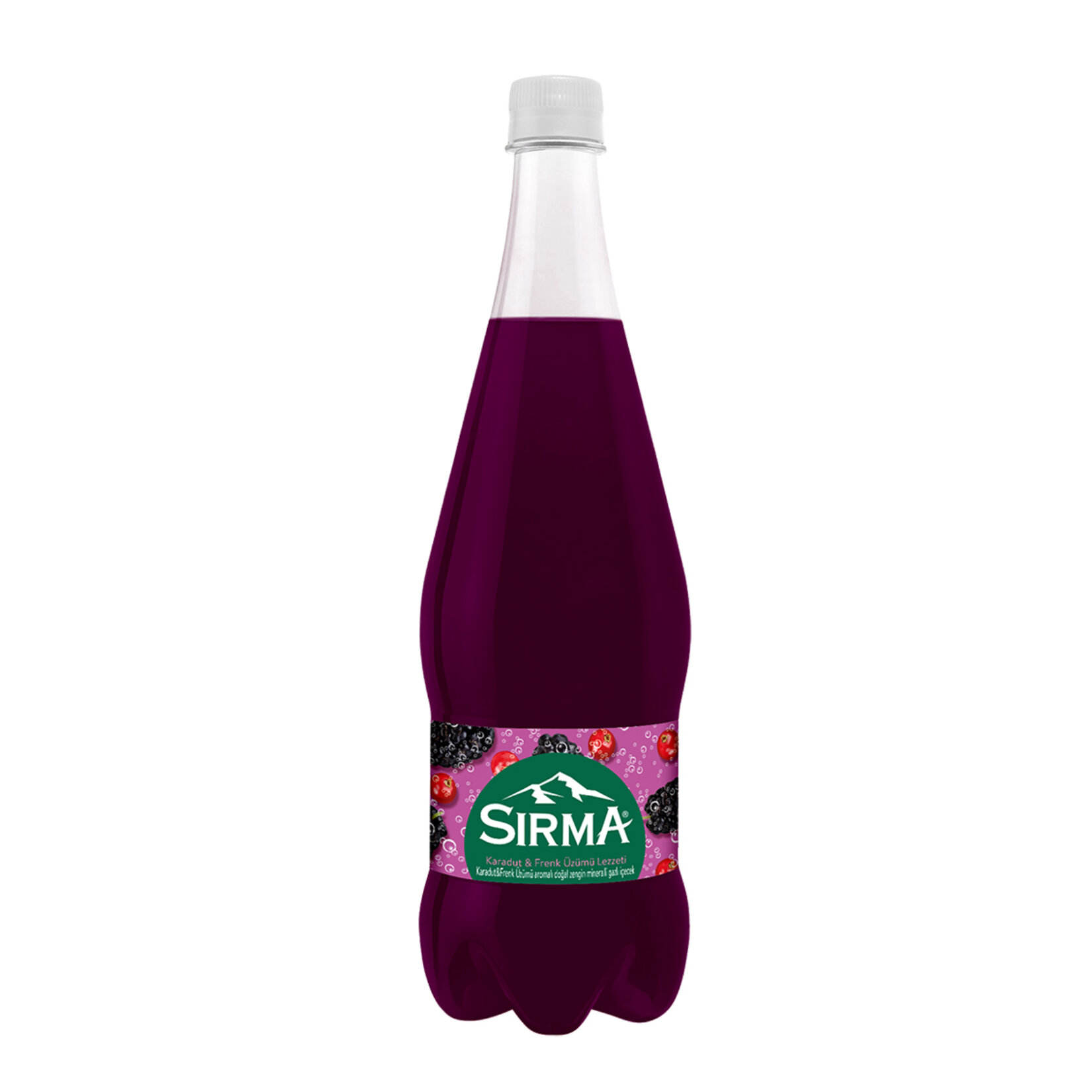 Sırma Karadut ve Frenk Üzümü Aromalı Maden Suyu 1 L