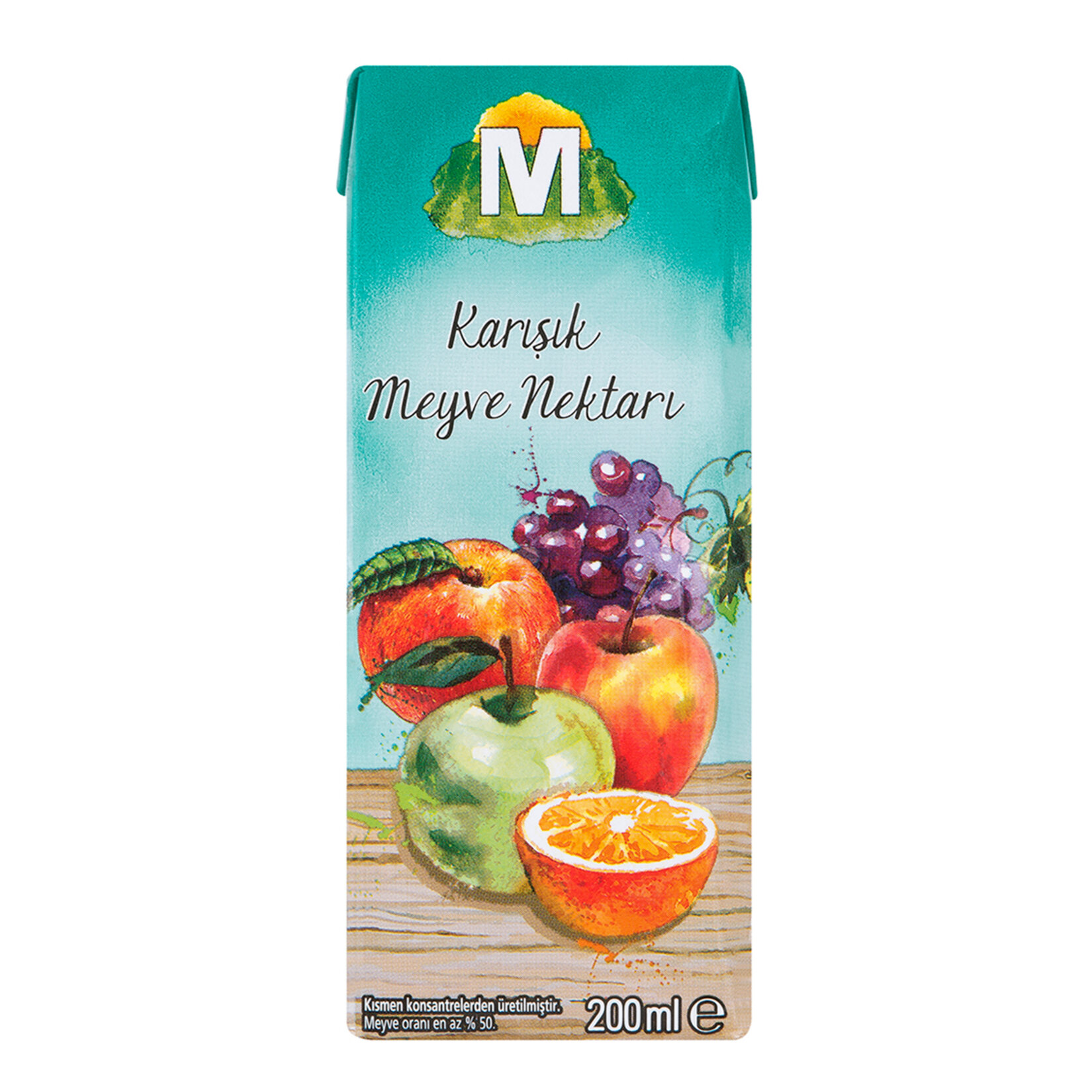 Migros Karışık Meyve Nektarı 200 Ml