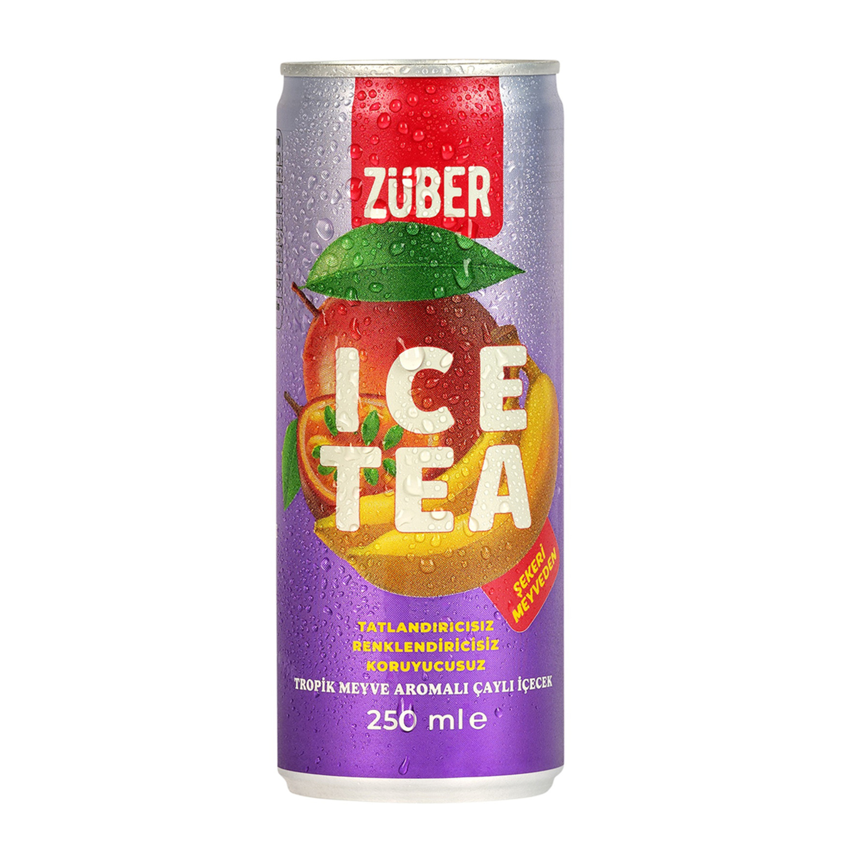 Züber Tropik Meyve Aromalı Çaylı İçecek 250 Ml