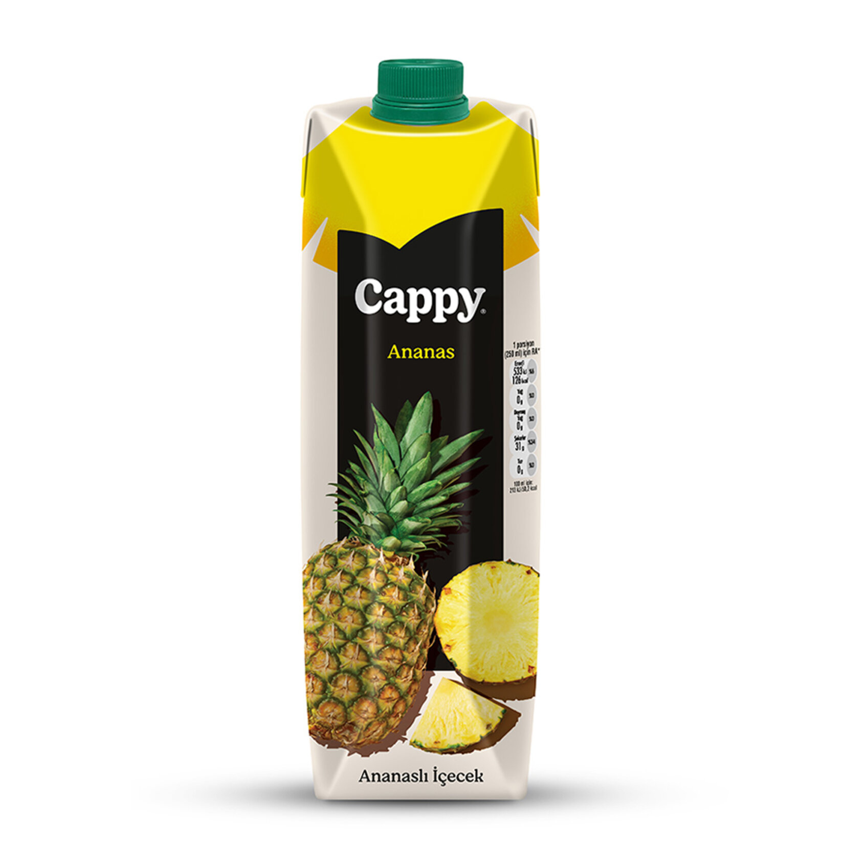 Cappy Ananaslı İçecek 1 L Tetra
