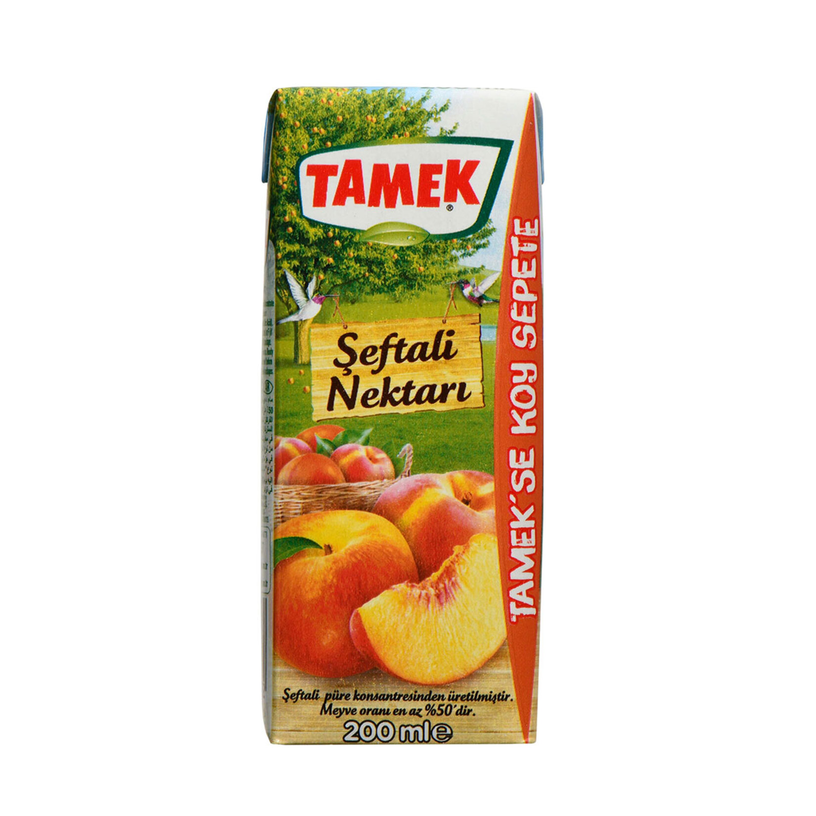 Tamek Şeftali Nektarı 200 Ml