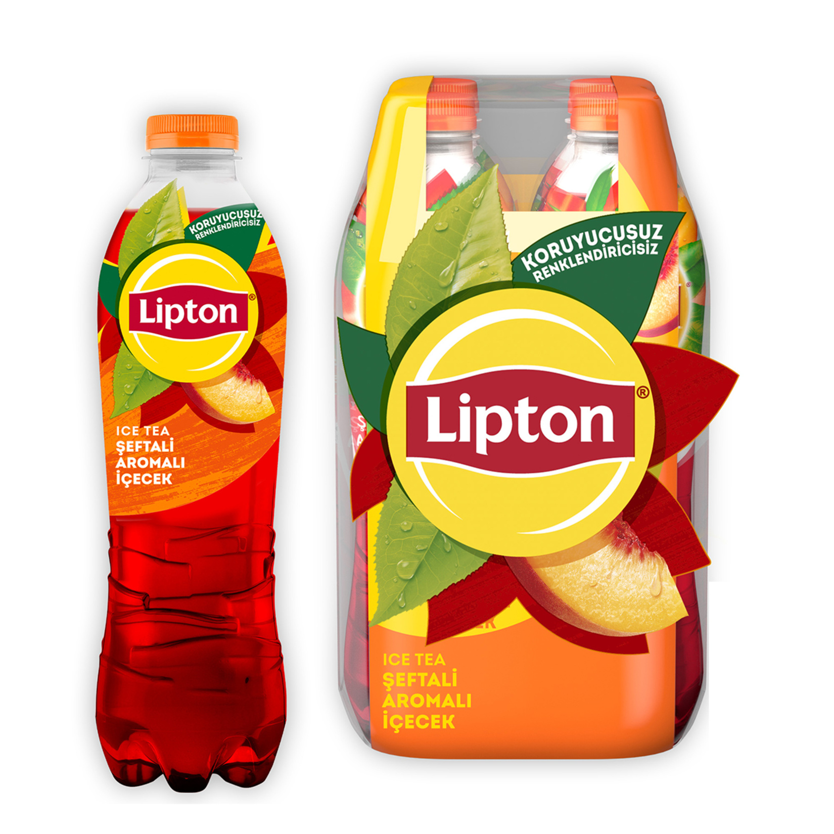 Lipton Ice Tea Şeftali 4 x 1 L
