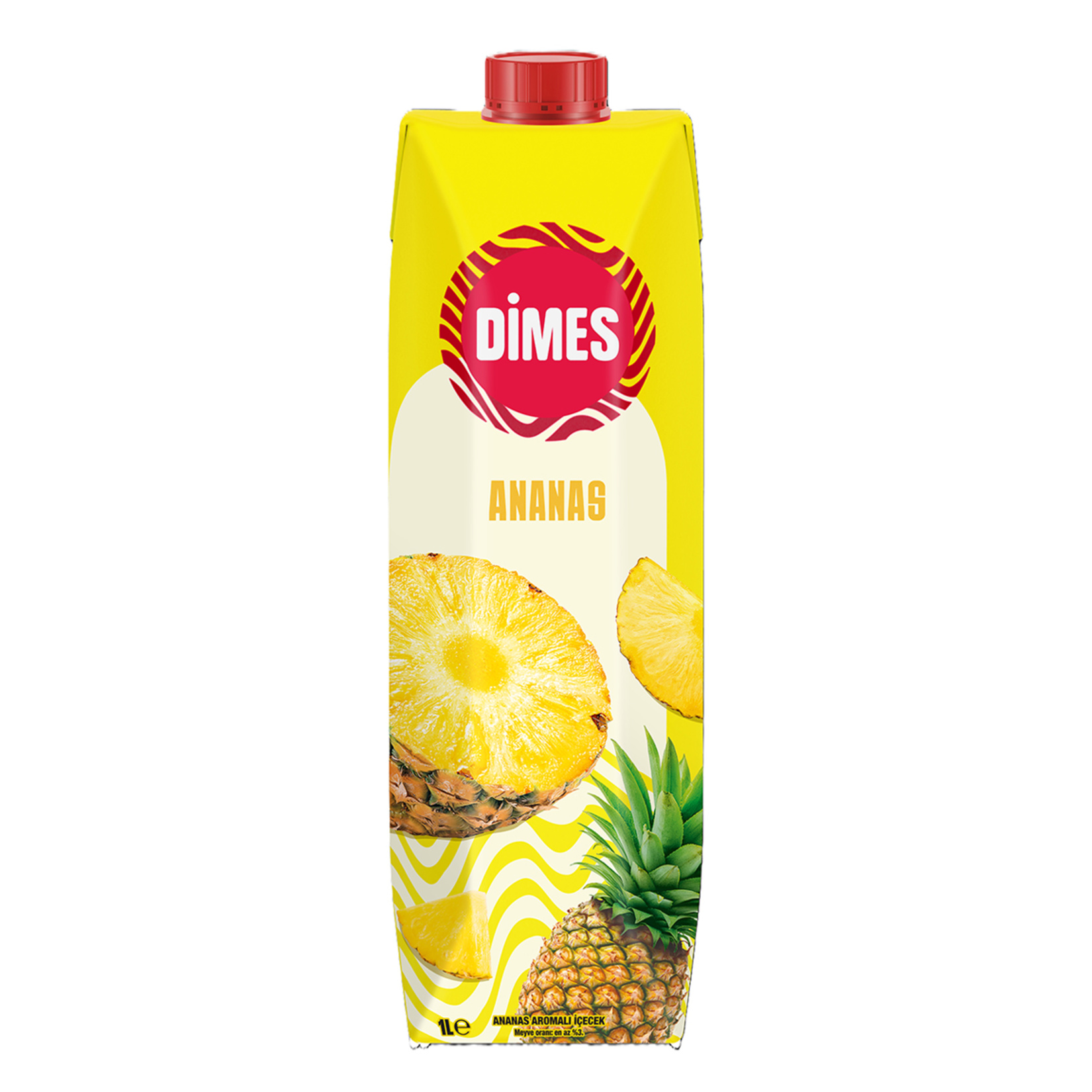 Dimes Ananaslı İçecek 1 L