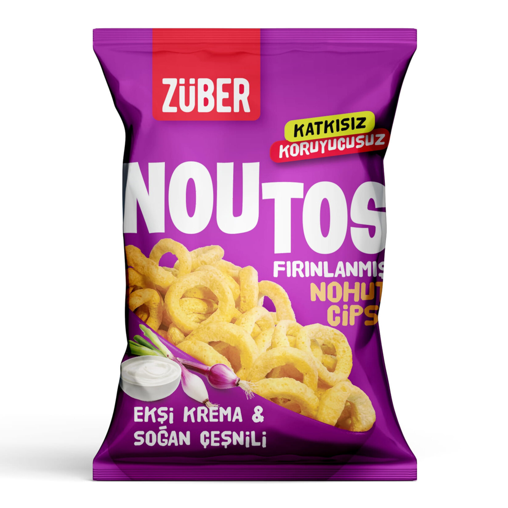 Züber Noutos Ekşi Krema ve Soğan 55 G