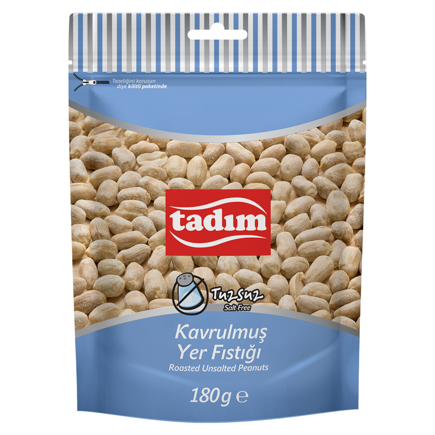 Tadım Fırınlanmış Tuzsuz Yer Fıstığı 180 G