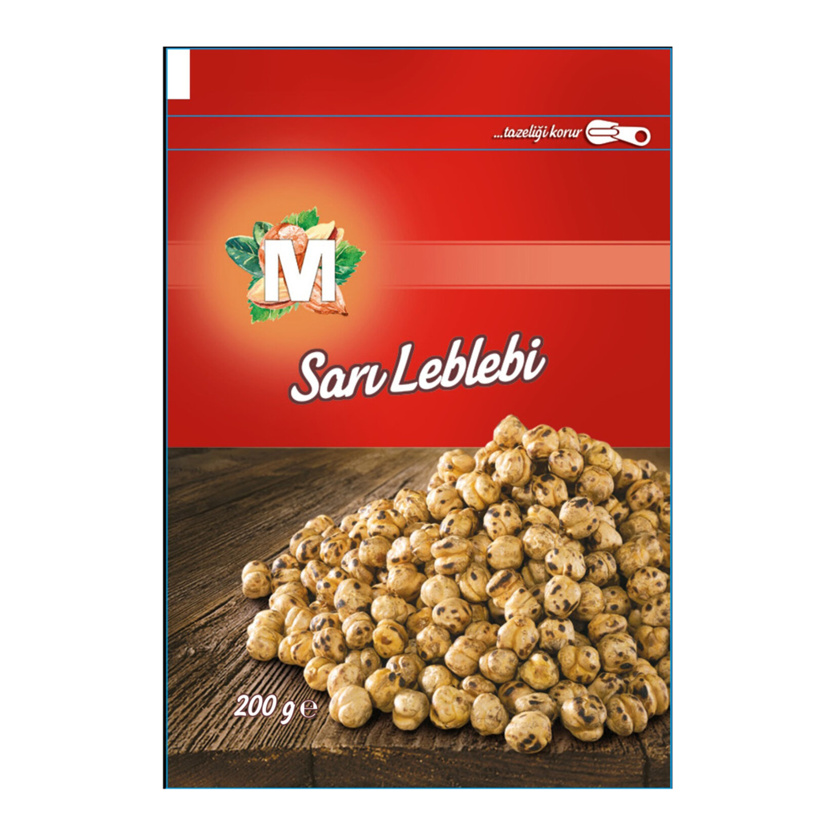 Migros Çifte Kavrulmuş Sarı Leblebi 200G