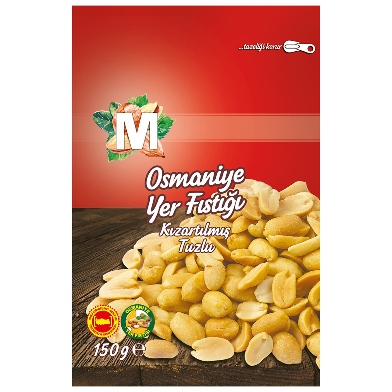 Migros Osmaniye Kızartılmış Tuzlu Yer Fıstığı 150 G