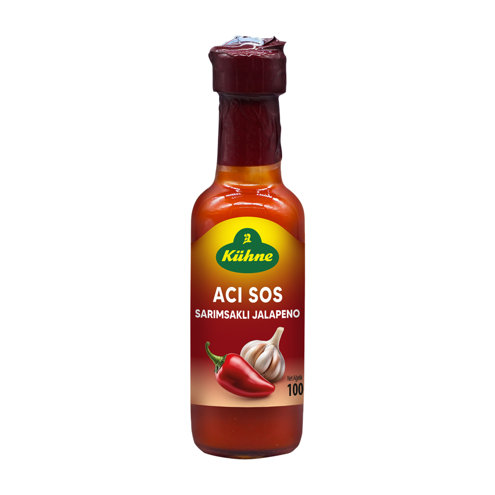 Kühne Sarımsaklı Jalapeno Acı Sos 100 Ml
