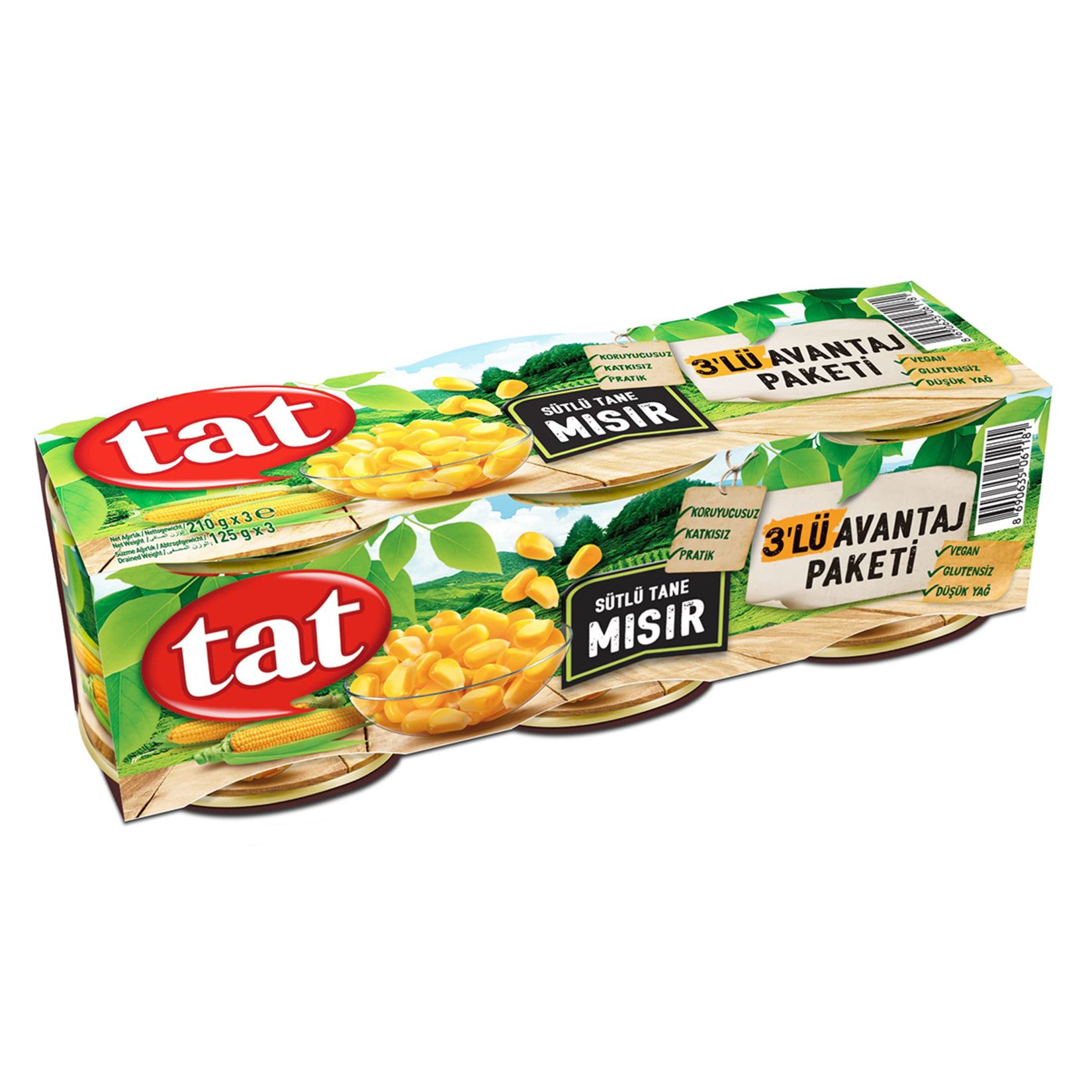 Tat Mısır 3 x 210 G