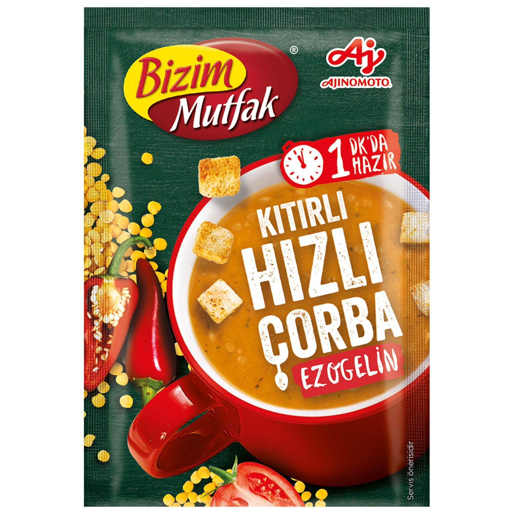 Bizim Mutfak Kıtırlı Hızlı Çorba Ezogelin 17 G