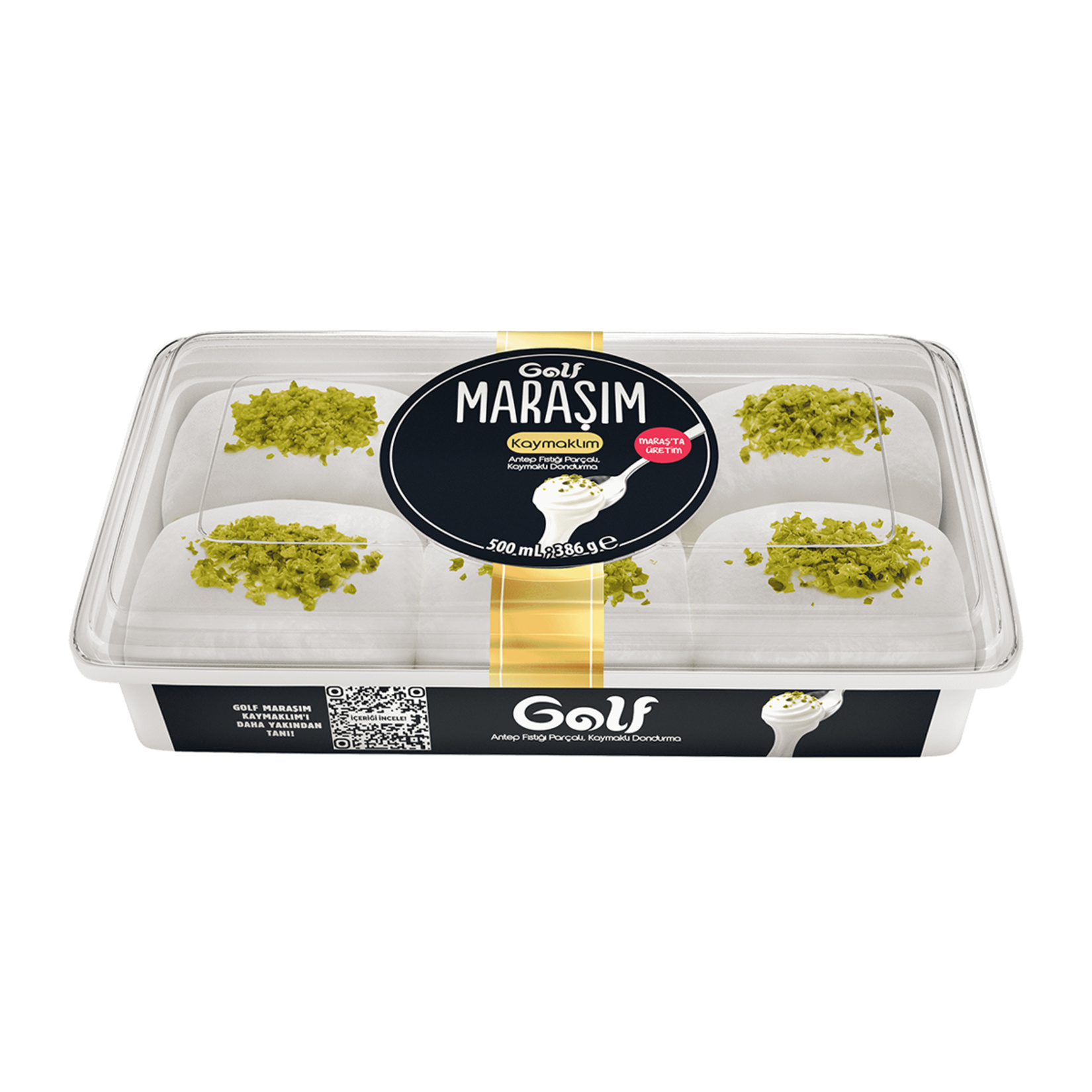 Golf Maraşım Kaymaklım Antef Fıstığı Kaymak 500 Ml