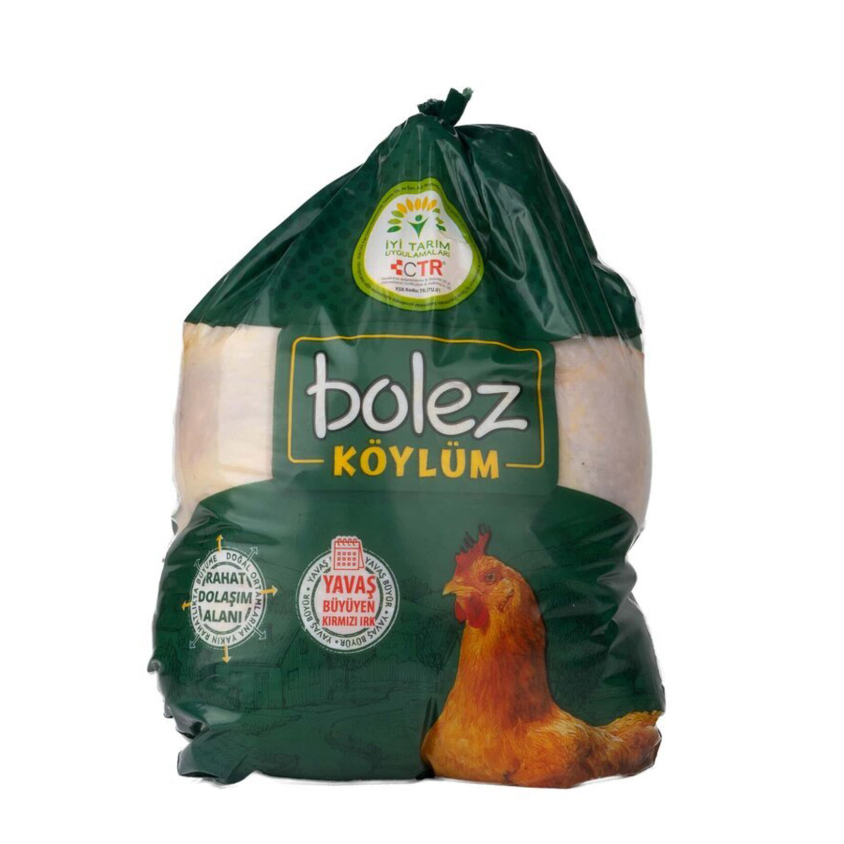 Bolez Köylüm Poşetli Bütün Piliç Kg