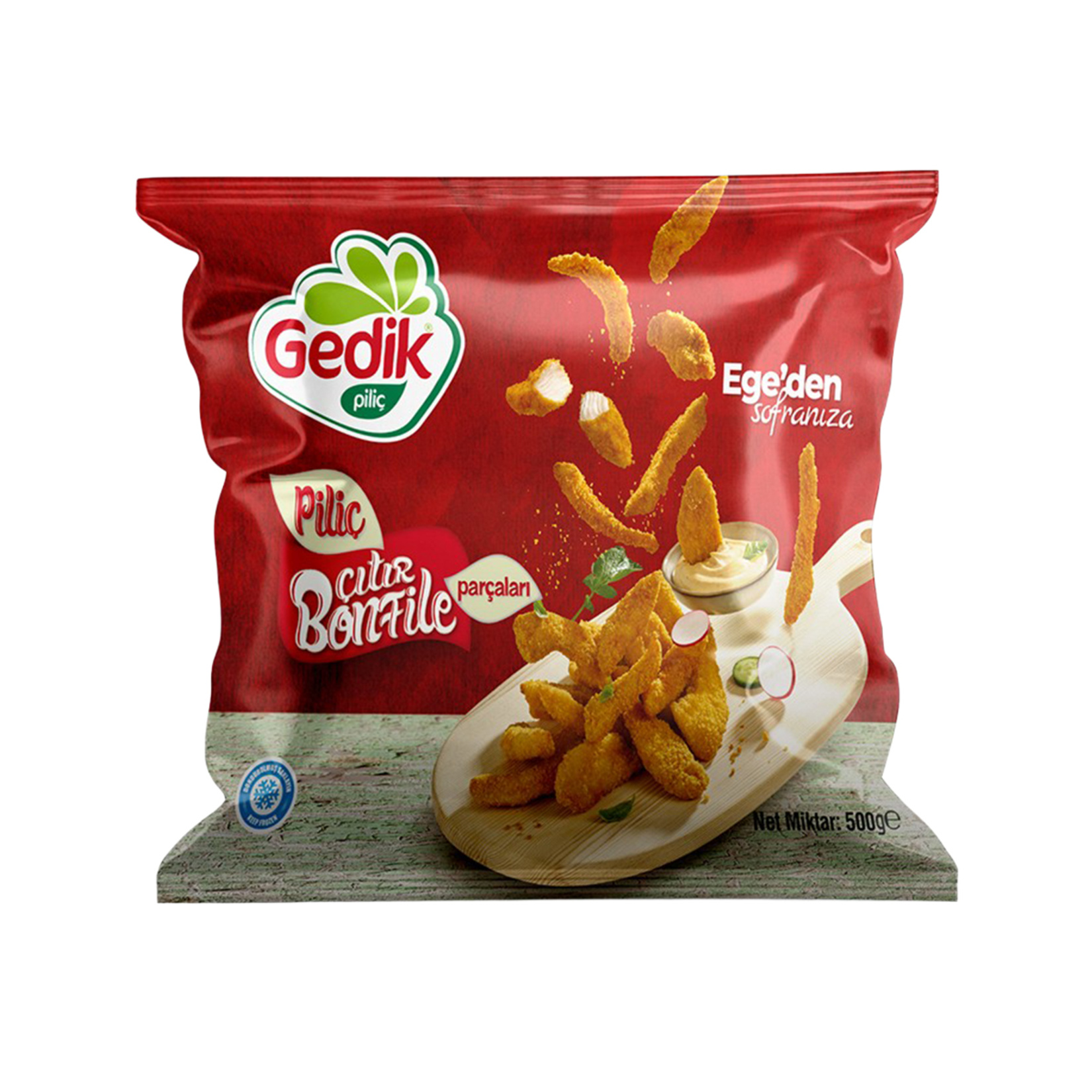 Gedik Piliç Çıtır Bonfile Parçaları 500 G