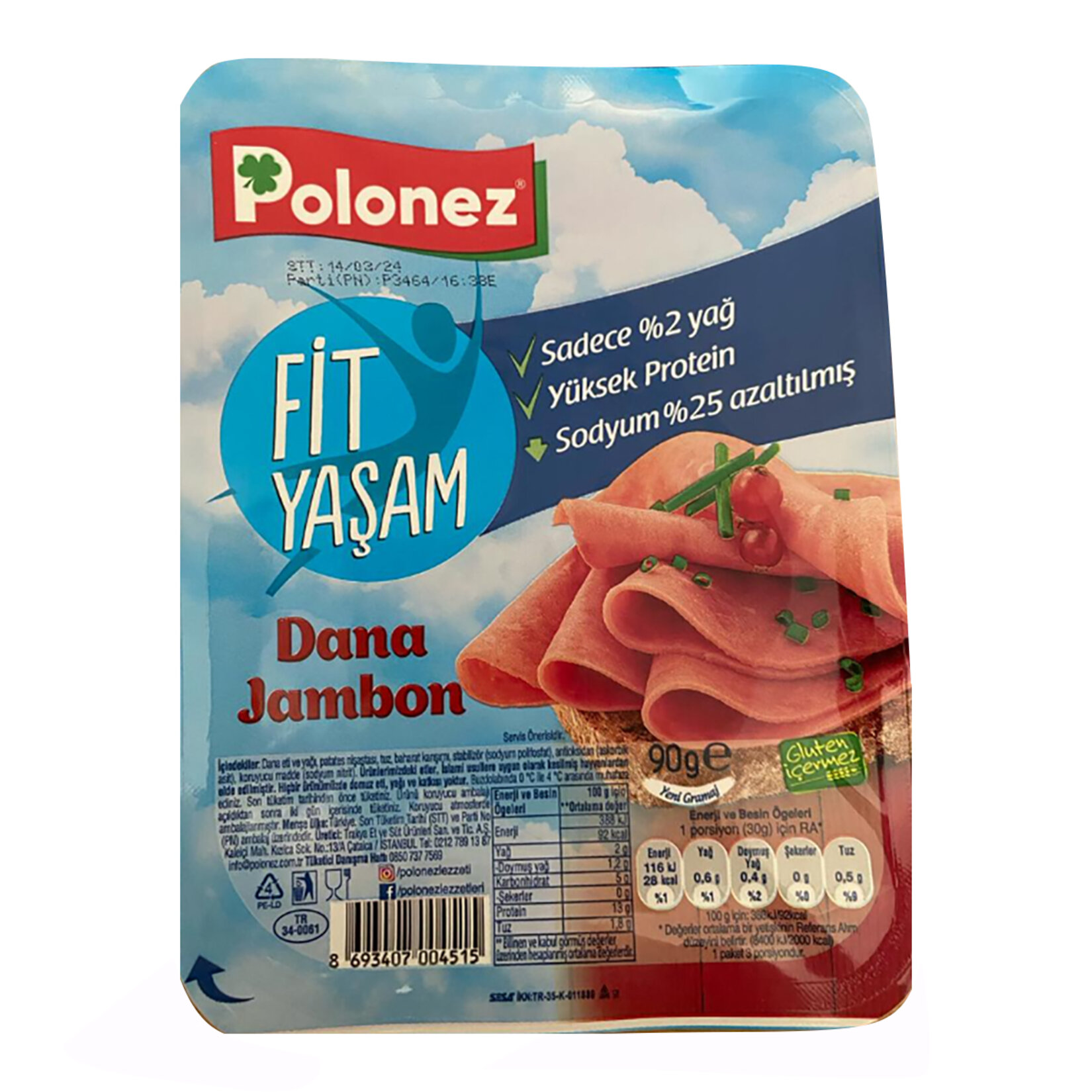 Polonez Dana Jambon 90 G