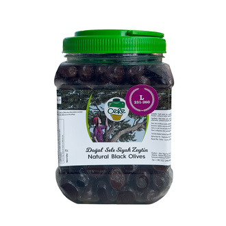 Cere Doğal Sele Siyah Zeytin 231-260 1 Kg