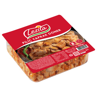 Lezita Pişmiş Dondurulmuş Piliç Yaprak Döner 500 G