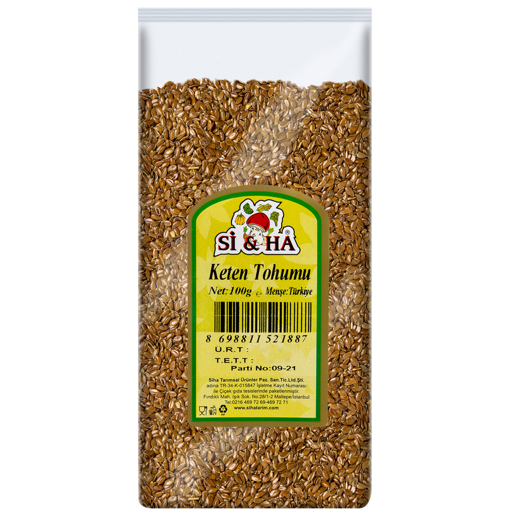 Si&Ha Keten Tohumu 100 G