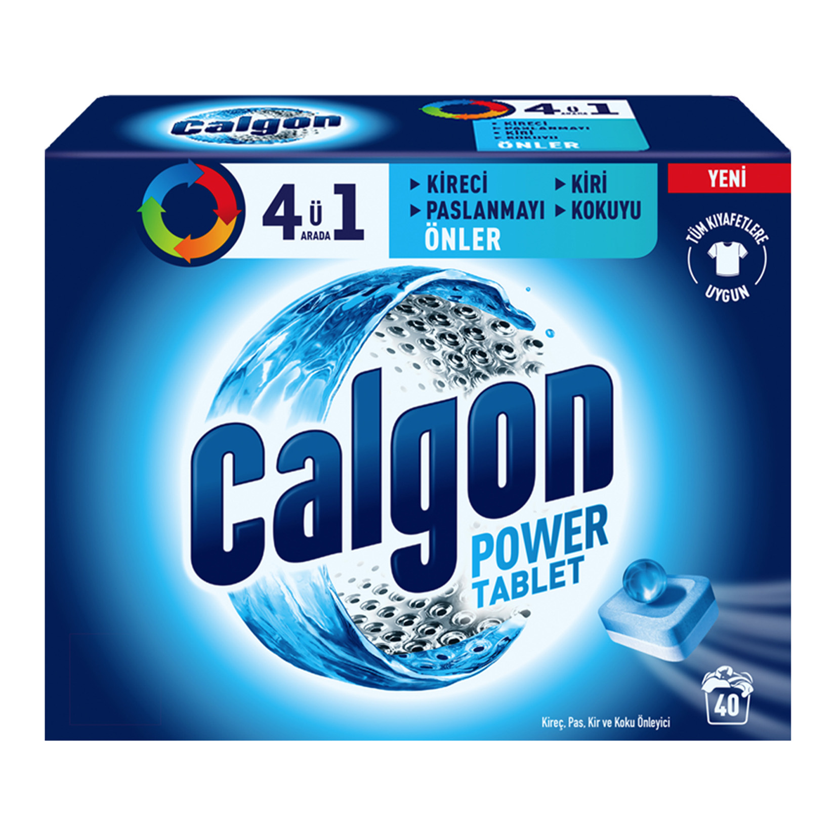 Calgon Kireç Önleyici Tablet 40 Adet