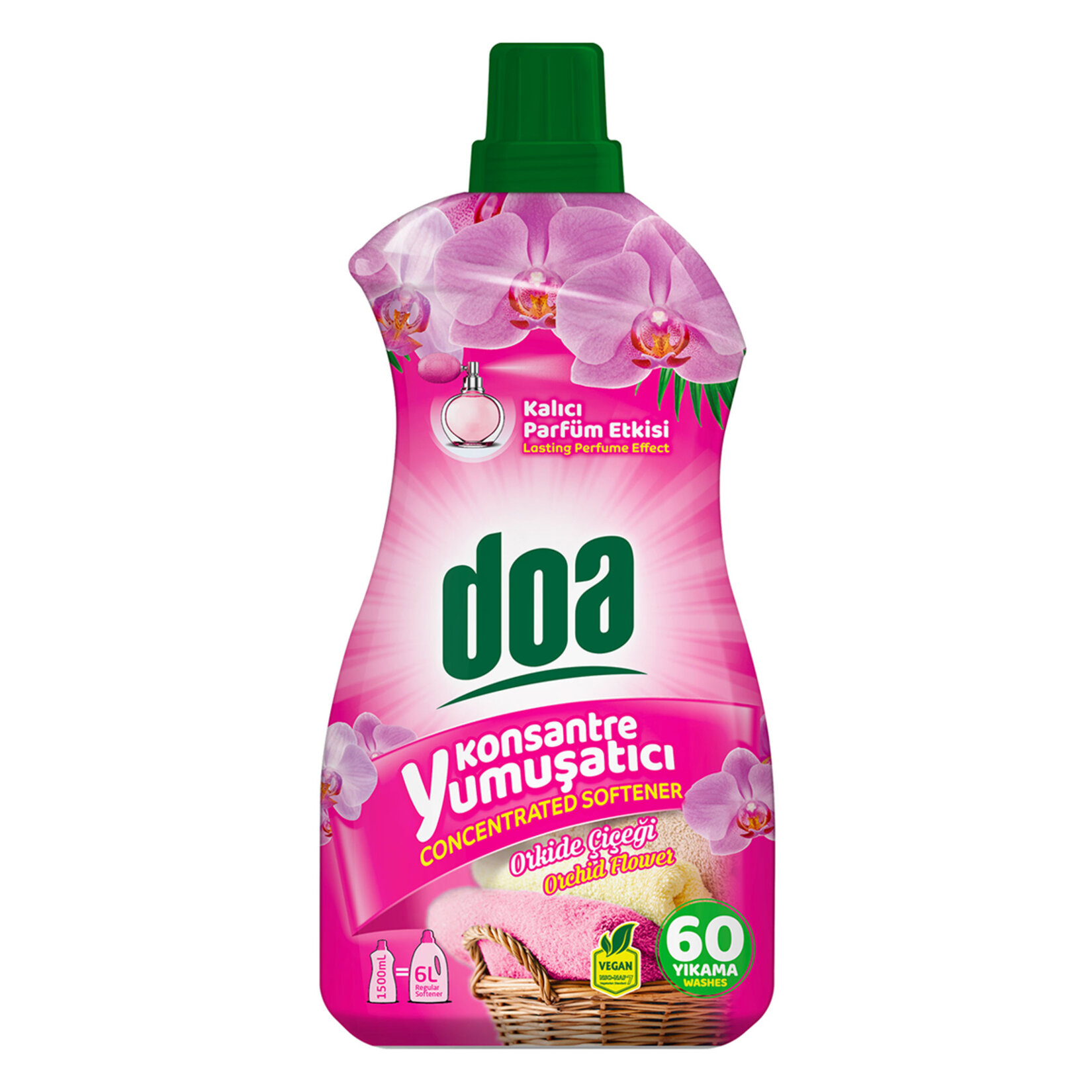 Doa Konsantre Yumuşatıcı Amber 1500 ml 60 Yıkama