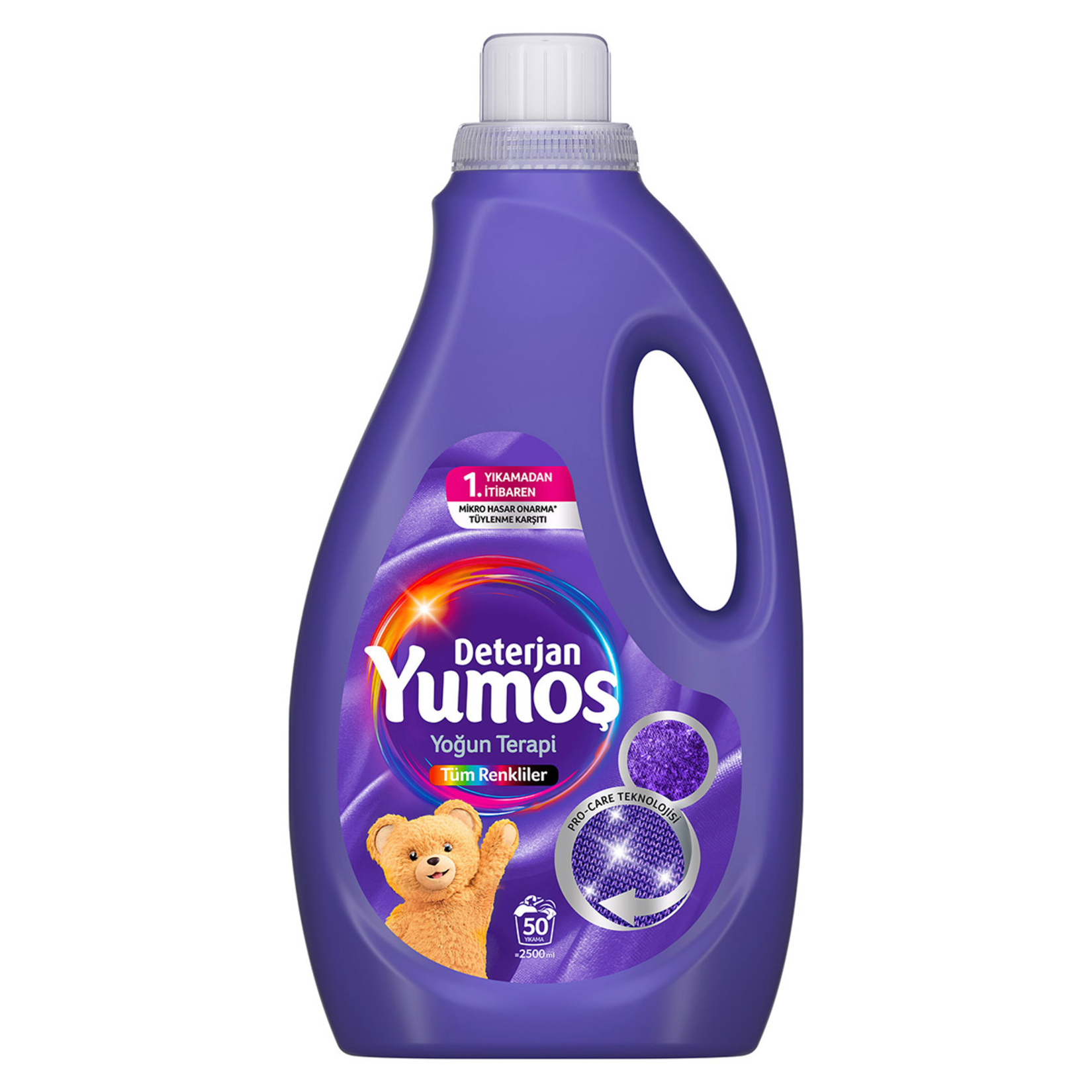 Yumoş Sıvı Deterjan Tüm Renkler 2.5 L
