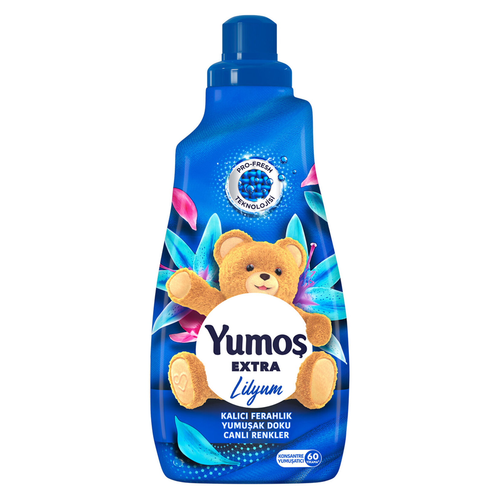Yumoş Extra Konsantre Çamaşır Yumuşatıcısı Lilyum 1440 ML 60 Yıkama