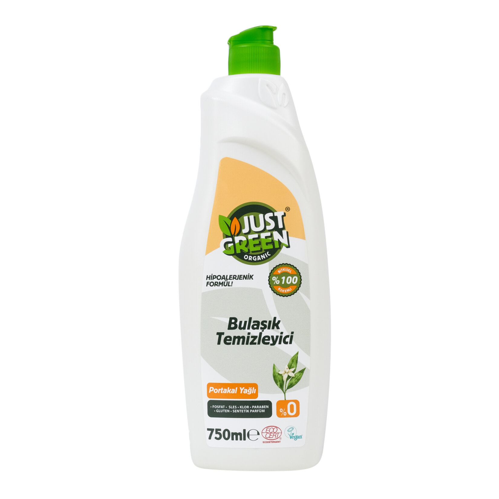 Just Green Organic Bulaşık Temizleyici 750 Ml