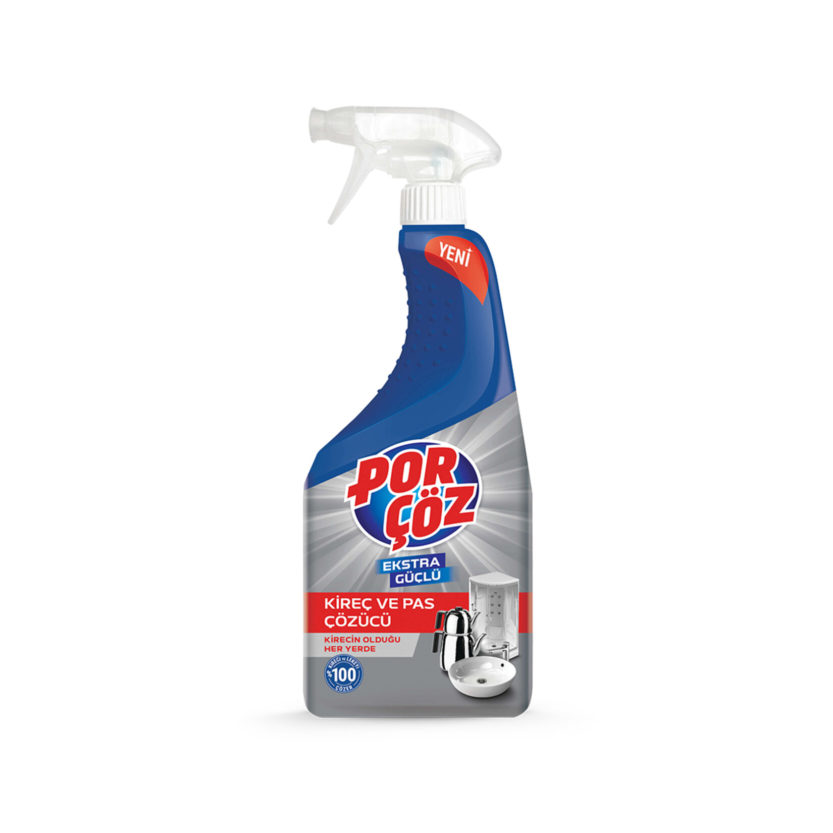 Porçöz Kireç Çözücü Sprey 750 Ml
