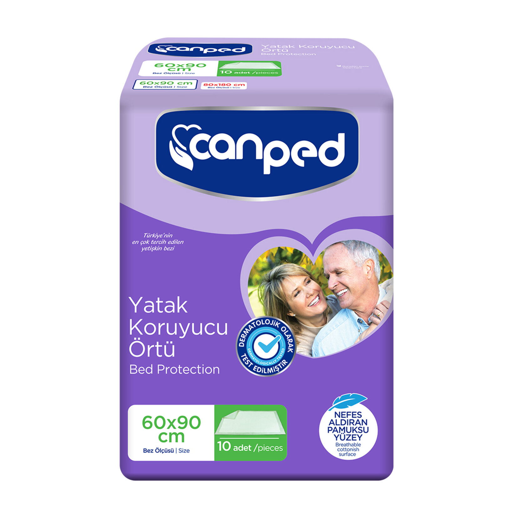 Canped Yatak Koruyucu Örtü 10'lu