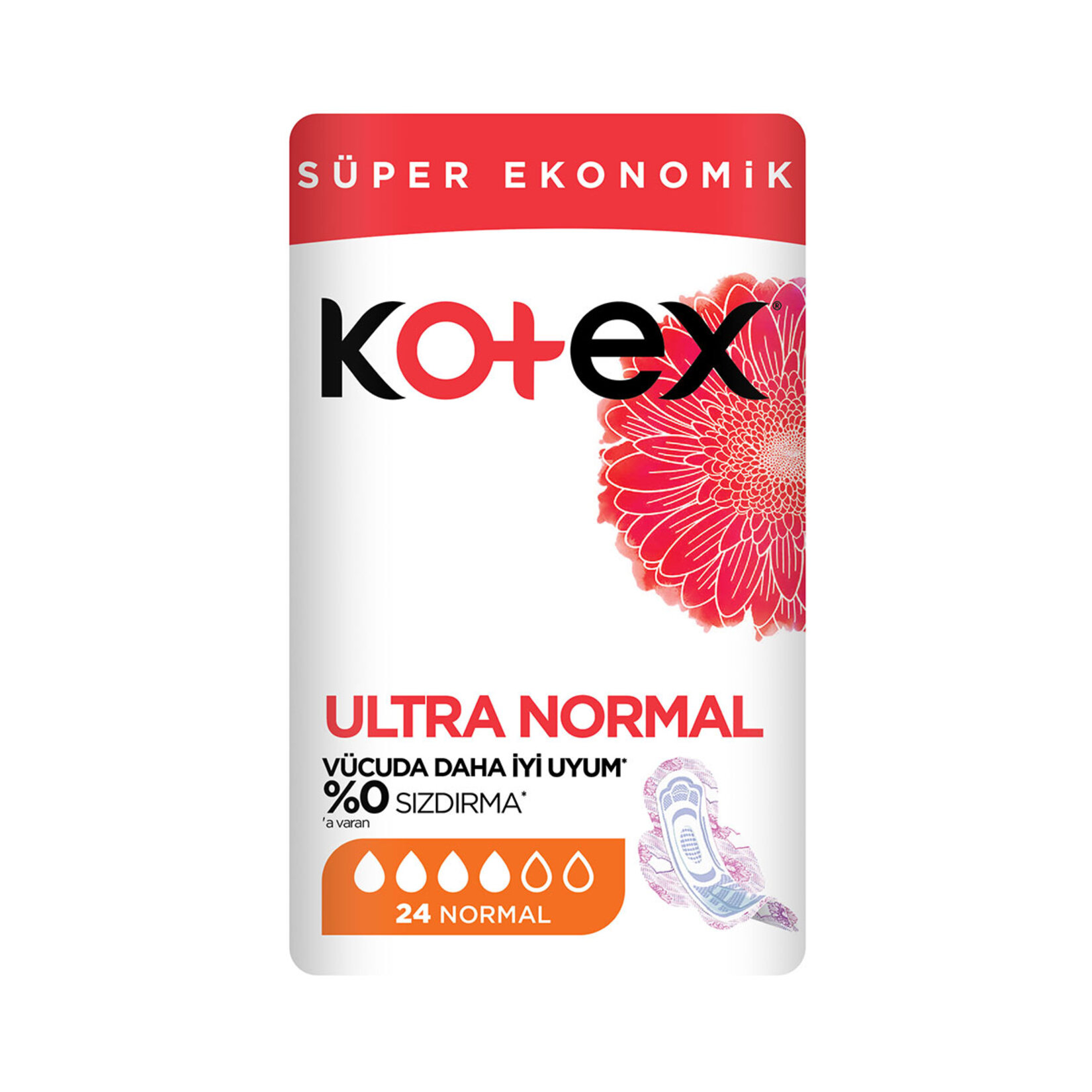 Kotex Ultra Süper Ekonomik Paket Normal 24'lü