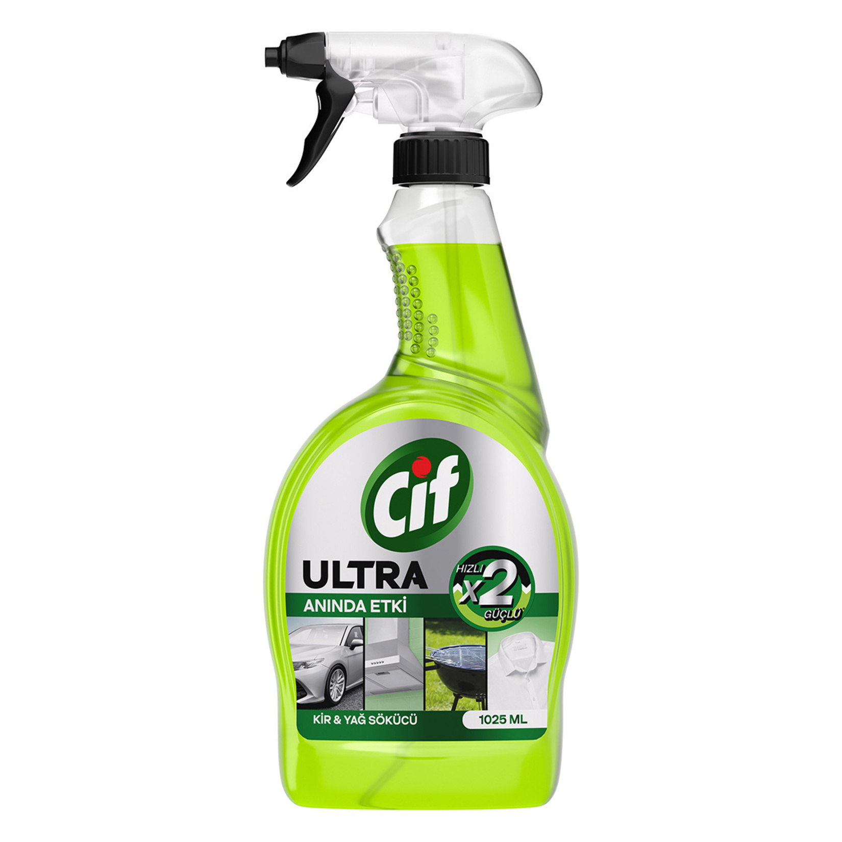 Cif Sprey Ultra Anında Etki Kir ve Yağ Çözücü 1025 Ml