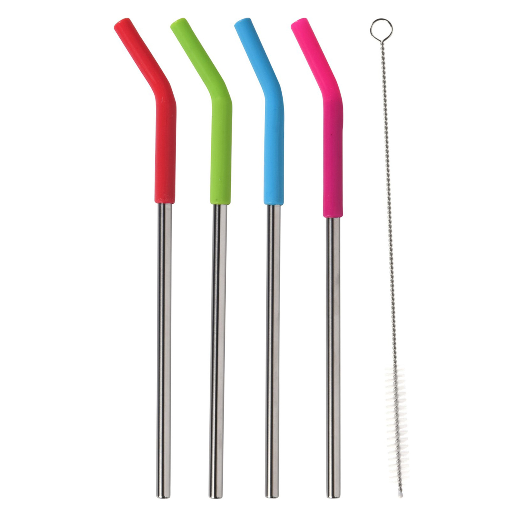 Excellent Houseware Paslanmaz Çelik Silikon Uçlu Pipet Set