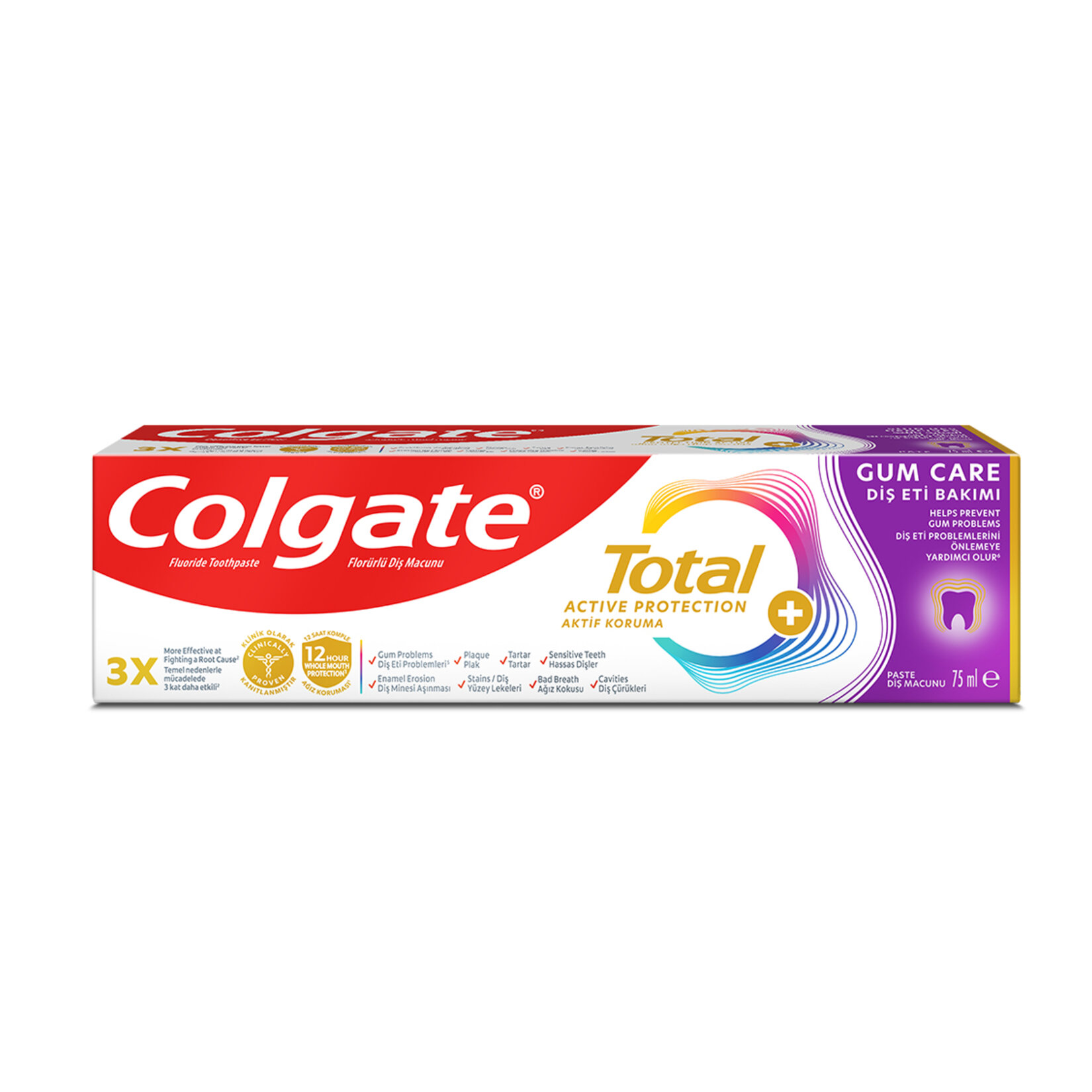 Colgate Total Aktif Koruma Diş Macunu 75 Ml