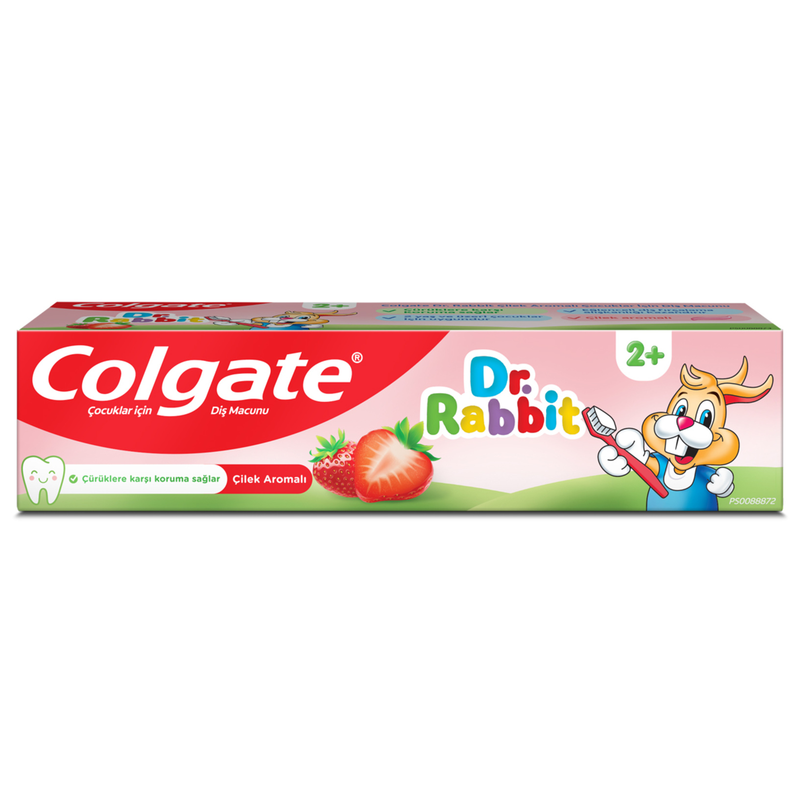 Colgate Dr.Rabbit 2+Yaş Çilek Aromalı Diş Macunu 50 Ml