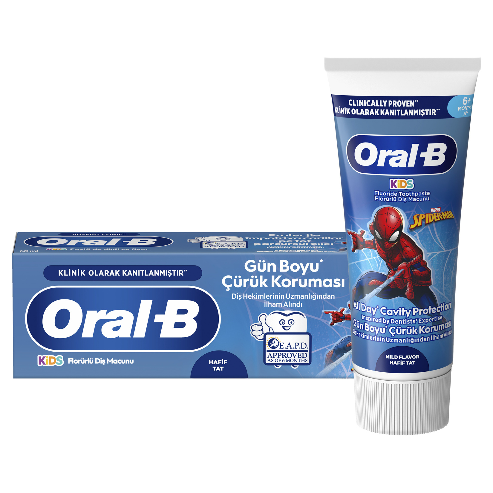 Oral-B Spiderman Çocuk Diş Macunu 60 Ml