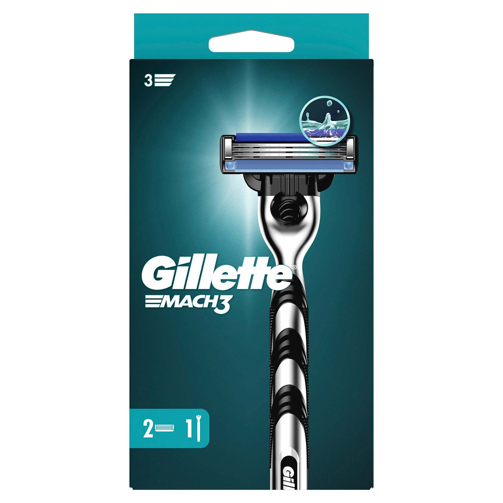 Gillette Mach3 Tıraş Makinesi + Yedek Tıraş Bıçağı