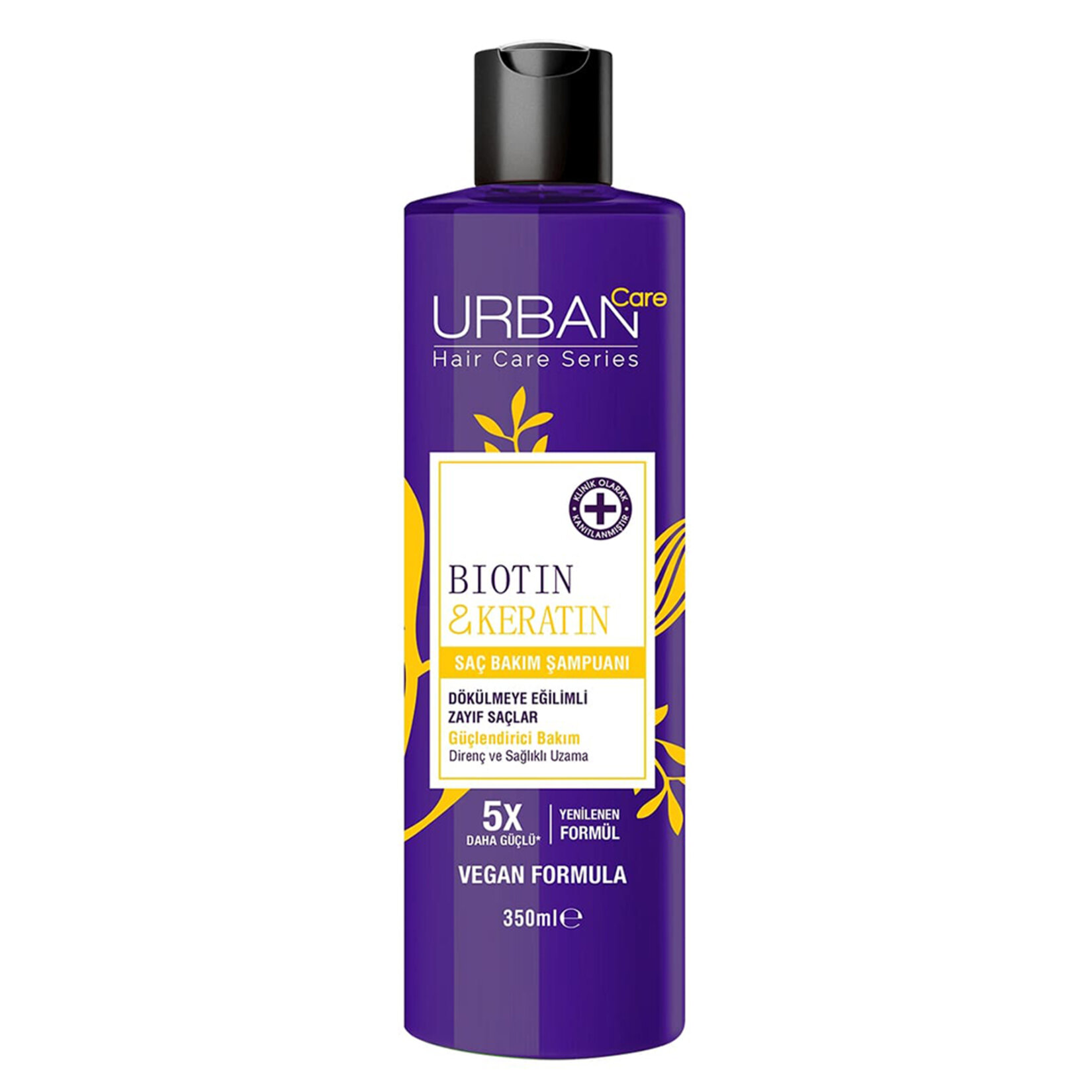 Urban Care Şampuan Biotin&Keratin Şeffaf 350 Ml